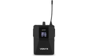 Vonyx WM552B Dual InEar Bodypack Set UHF