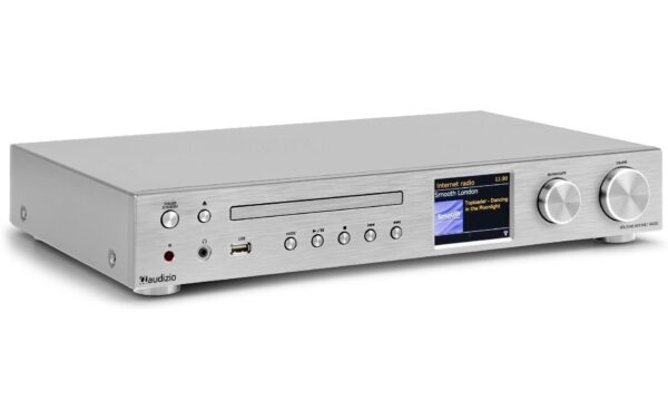 Audizio BolzanoAL Media Player, DAB+/USB/MP3/BT/CD, aluminium
