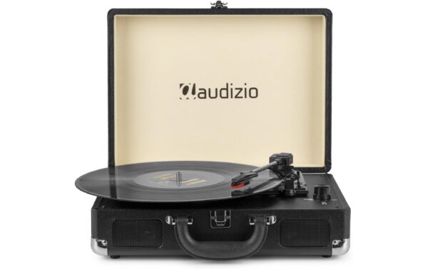 Audizio RP114BK Plattenspieler im Koffer, schwarz