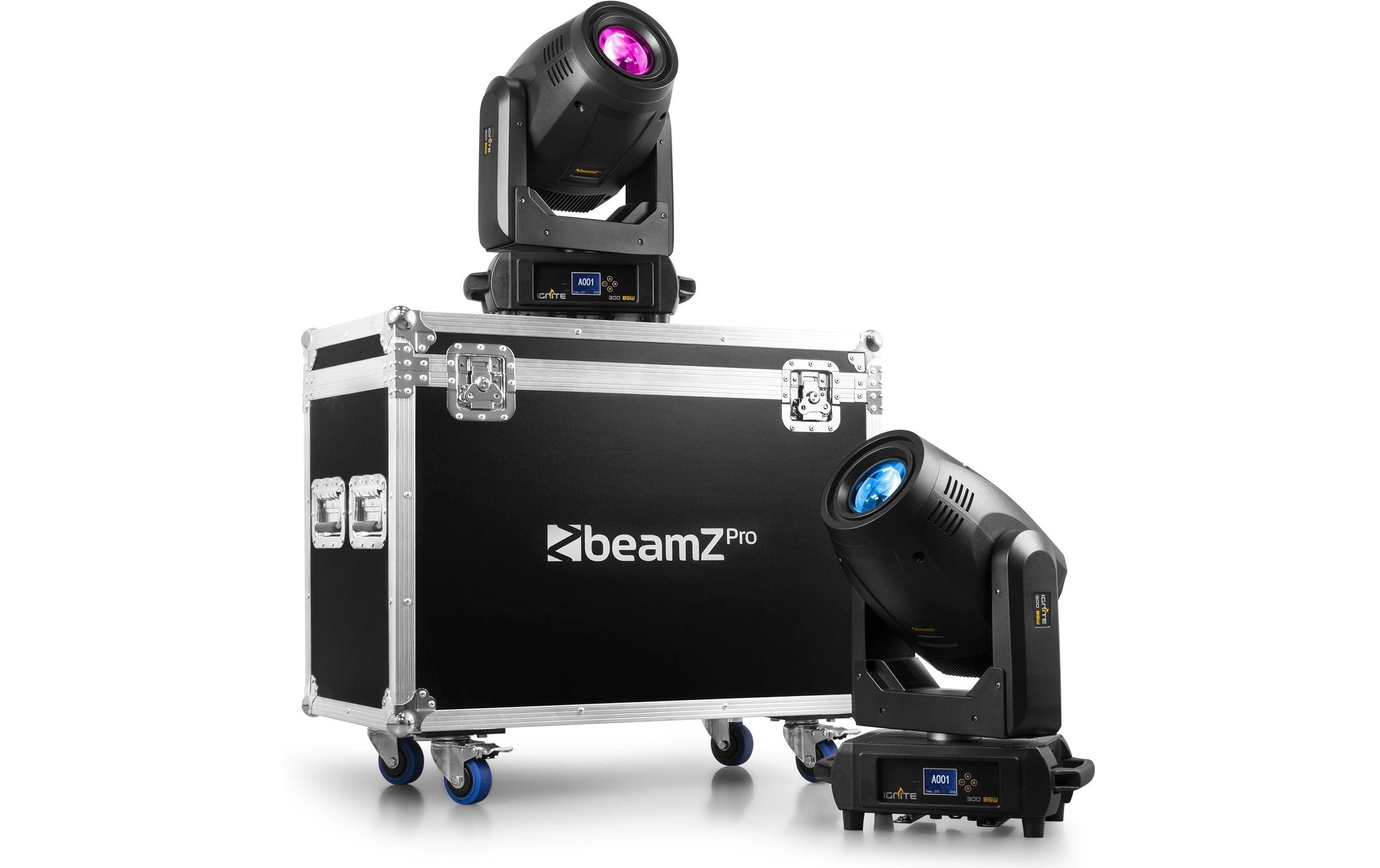 1797273_1 - Mediatech BeamZ Pro IGNITE300LED SET Moving Head, LED, 300W, Spot, 2 Stk. in FC