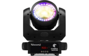 1797286_1 - Mediatech BeamZ Cobra Wash100 Moving Head Wash, LED, 100W, WW/CW, Aura