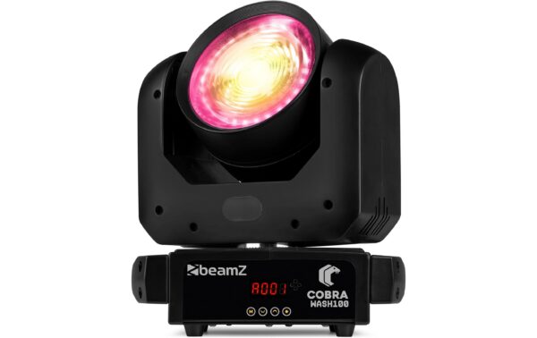 1797286_2 - Mediatech BeamZ Cobra Wash100 Moving Head Wash, LED, 100W, WW/CW, Aura