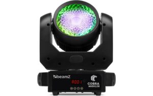 BeamZ Cobra Wash120 Moving Head Wash, LED, 120W, RGBW, Aura