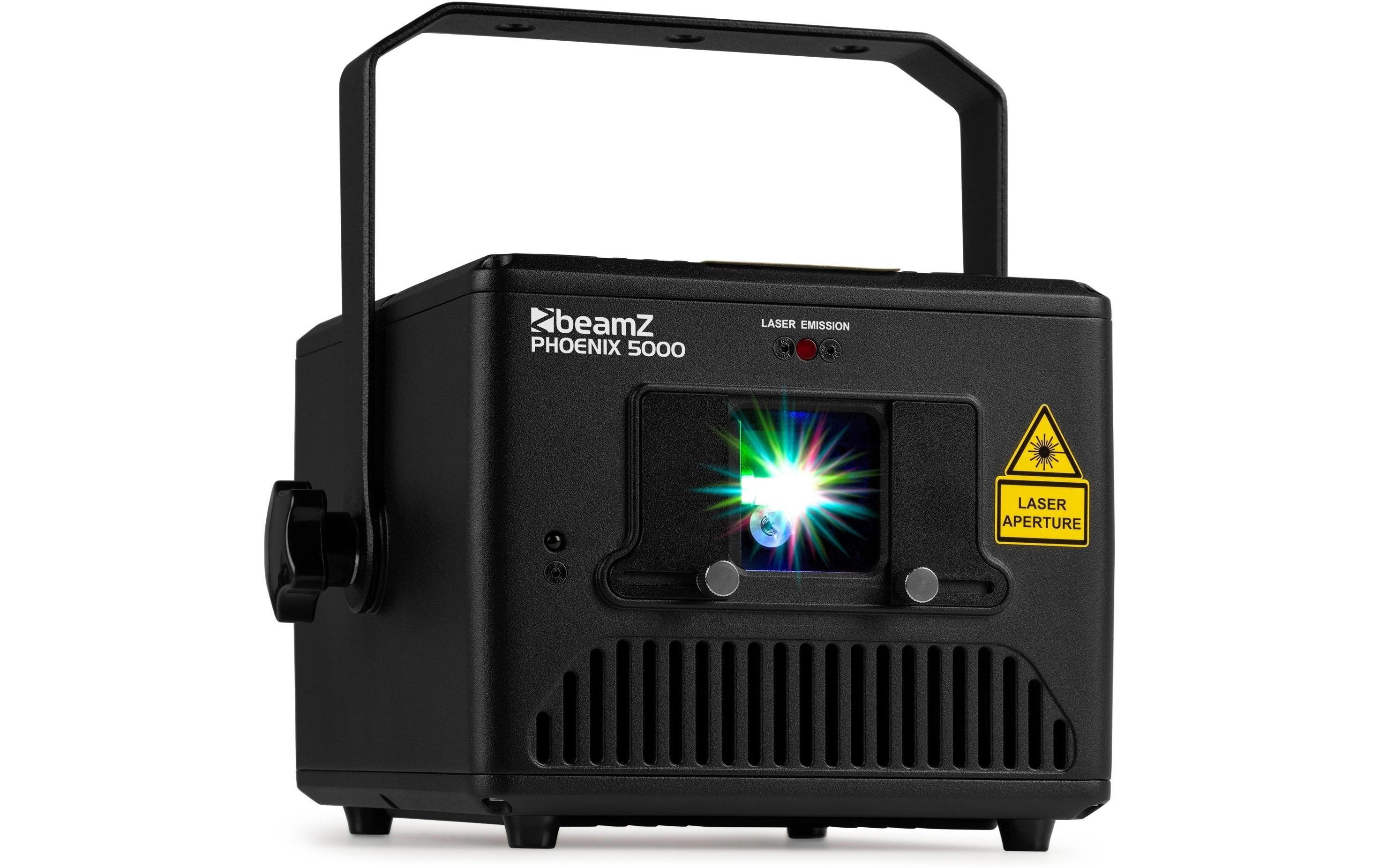 1797290_1 - Mediatech BeamZ Phoenix 5000 Laser, Pure Diode, RGB, analog, 5W