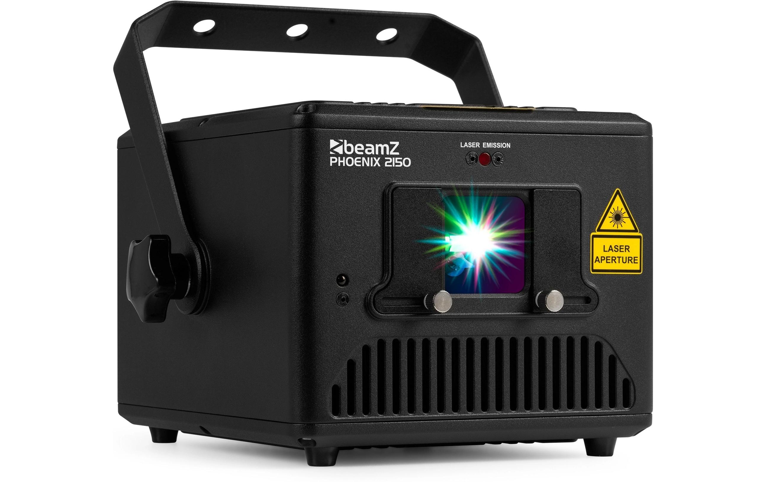 1797292 - Mediatech BeamZ Phoenix 2150 Laser, Pure Diode, RGB, analog, 2W kaufen Schweiz | Mediatech.ch