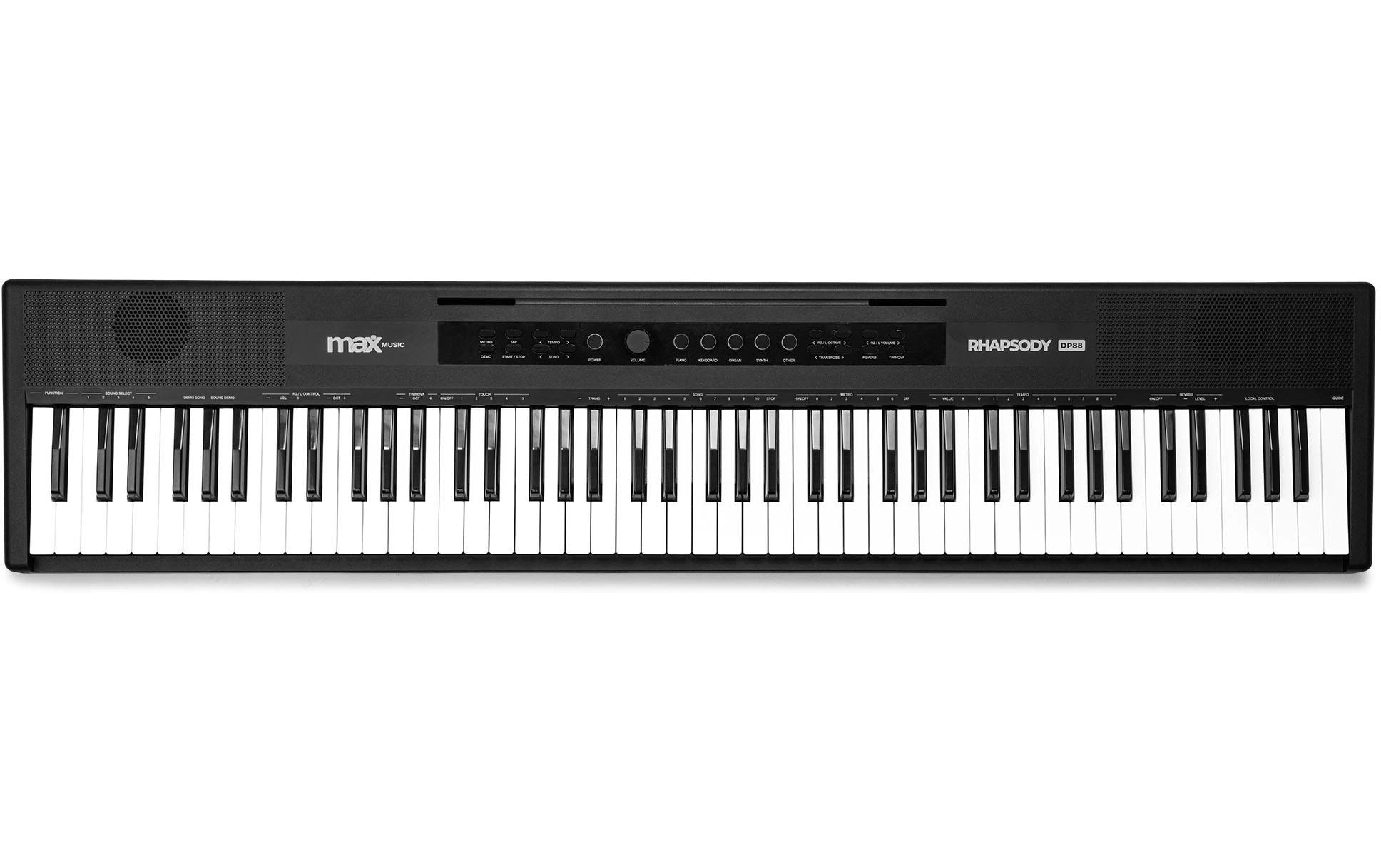 1797300_1 - Mediatech MAX RhapsodyDP88P Keyboard Set, 88 Tasten, Ständer, Pedal
