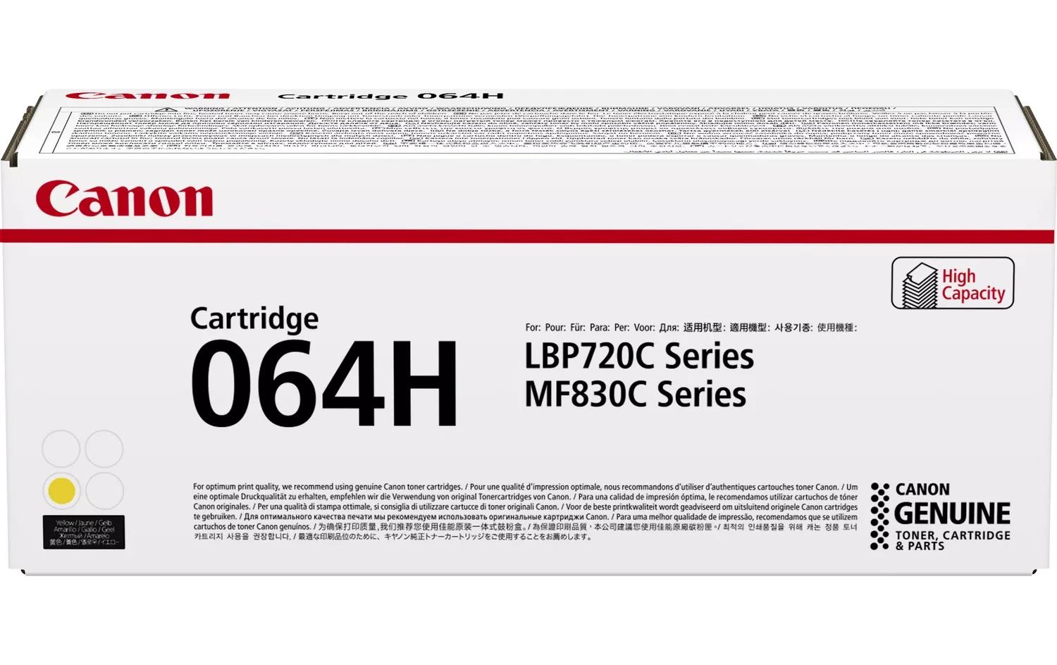 1797813 - Mediatech Canon Toner 064H Yellow 10400 Seiten, I-SENSYS LBP722Cdw, MF832Cdw