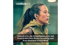 Sony LinkBuds Fit WF-LS910, weiss Noise Cancelling
