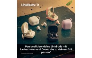 Sony LinkBuds Fit WF-LS910, weiss Noise Cancelling