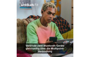Sony LinkBuds Fit WF-LS910, grün Noise Cancelling
