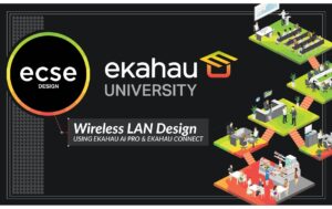 Ekahau ECSE Design Class Online – SEAT Online 4-Tage Kurs, für 1 Person