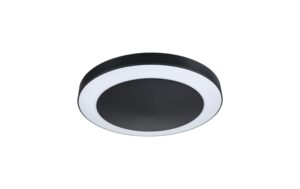 Paulmann LED Deckenleuchte Circula IP44 3000K 14W 880lm 230V Anthrazit Kunststoff