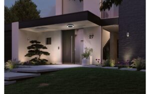 Paulmann LED Deckenleuchte Circula IP44 3000K 14W 880lm 230V Anthrazit Kunststoff