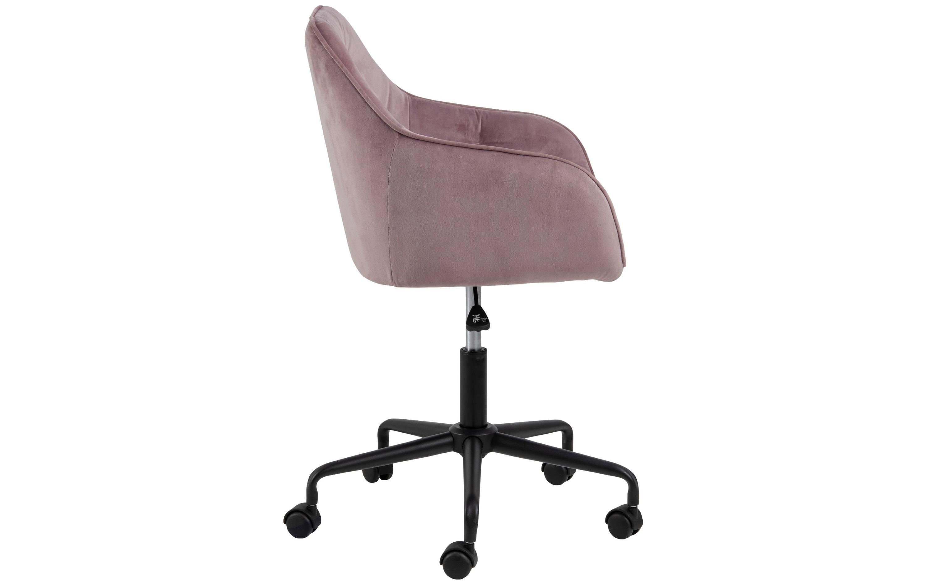 1799296_1 - Mediatech AC Design Bürostuhl Brooke rose mit Bremsrollen