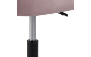 1799296_4 - Mediatech AC Design Bürostuhl Brooke rose mit Bremsrollen