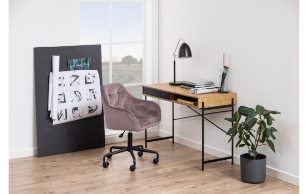 1799296_7 - Mediatech AC Design Bürostuhl Brooke rose mit Bremsrollen