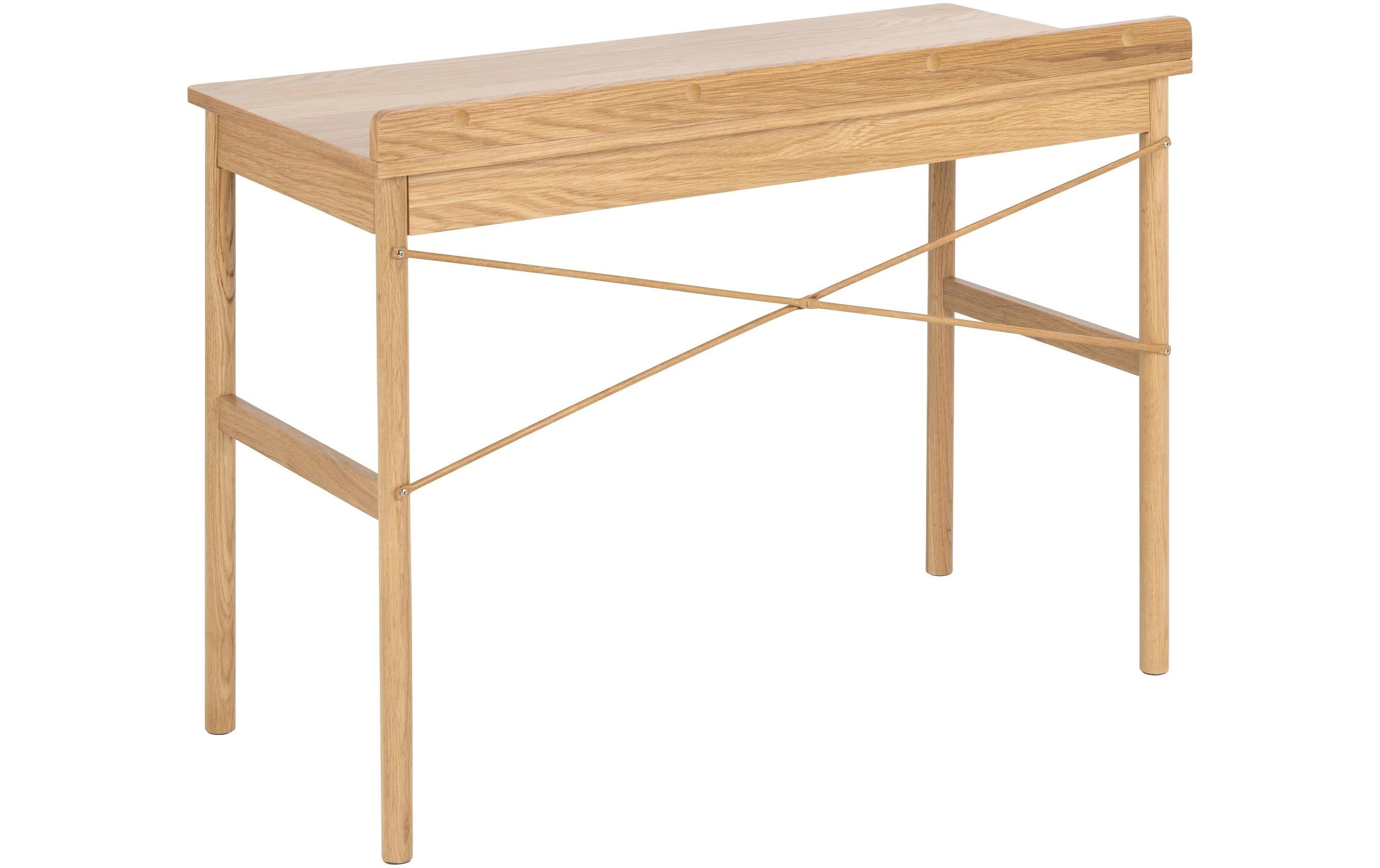1799313_1 - Mediatech AC Design Bürotisch Paul Eiche 110x50x80 cm (LxBxH) Eiche