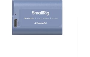 SmallRig DMW-BLK22 USB-C Camera Battery Blue