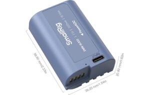 SmallRig DMW-BLK22 USB-C Camera Battery Blue