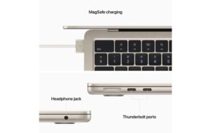 1801707-6 - Mediatech 13 MacBook Air (M2), Polarstern 8C CPU, 8C GPU, 16GB, 256GB, 30W, CH