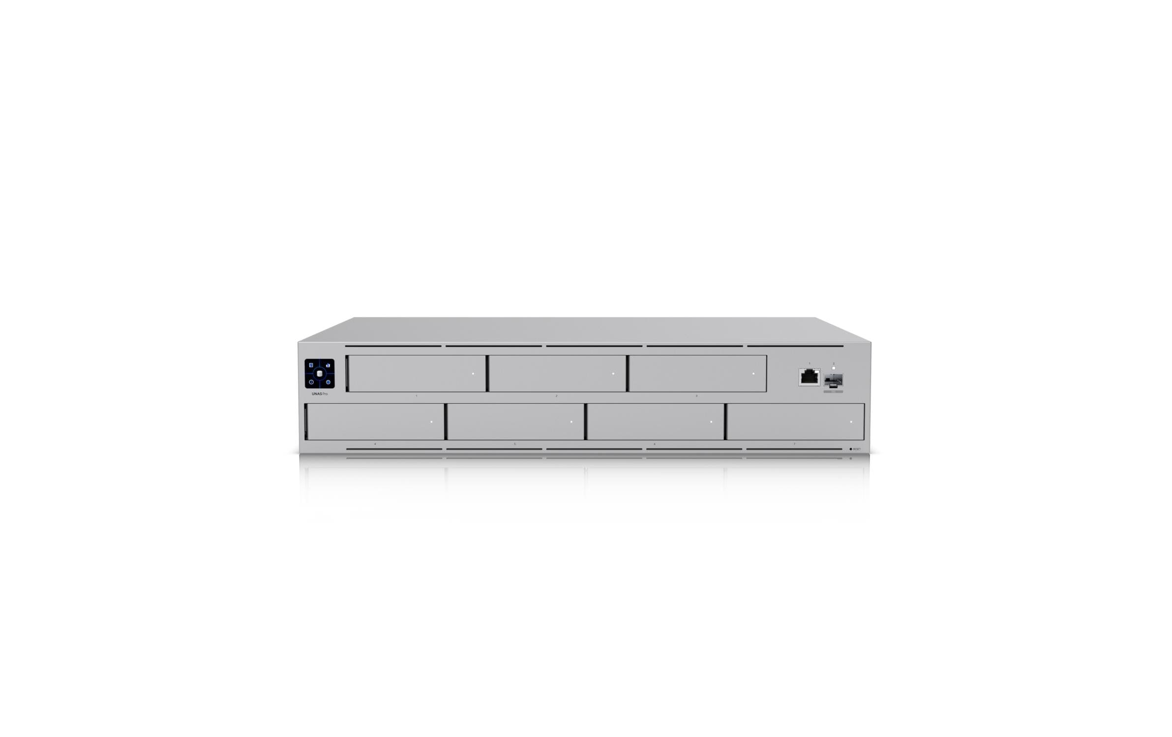 Ubiquiti UNAS PRO: 7-Bay NAS, SATA 1xSFP+, 1xGE, QuadcoreA57 1, 7Ghz, 8GB