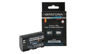 PATONA Platinum Akku mit USB-C LP-E6NH f. Canon EOS R5 EOS R6 R6II R7 LP-E6NH