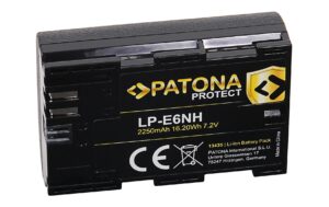 PATONA PROTECT Akku LP-E6NH f. Canon