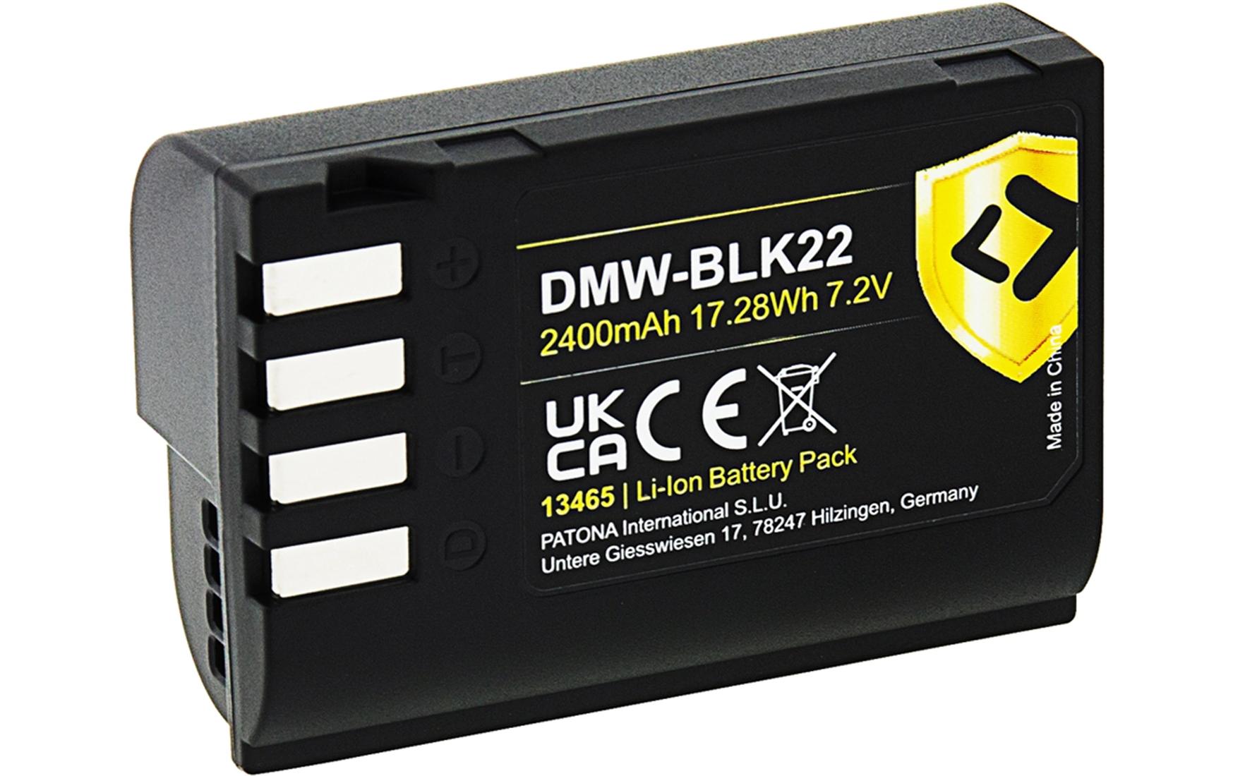 1802417_1 - Mediatech PATONA PROTECT Akku DMW-BLK22 f. Panasonic DMW-BLK22