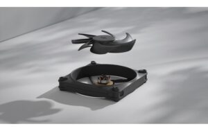 1802872_6 - Mediatech Gehäuselüfter Momentum 14 Schwarz 140x140x25mm