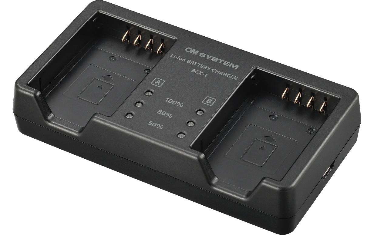 1802958 - Mediatech OM-System OLYMPUS BCX-1 Li-ion Battery Charger for BLX-1 kaufen | Mediatech.ch