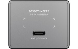 1804379_7 - Mediatech OBSBOT Meet 4K USB AI Webcam 4K, AI Powered, USB-C, Space Grey