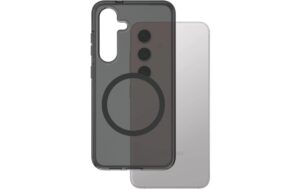 CARE Backcover Flagship Smokey Galaxy S25, mit QI