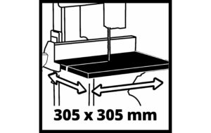1805057_2 - Mediatech Einhell Bandsäge TC-SB 200 + Parallelanschlag,Sägetisch von -2° bis 45°