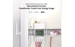 SONOFF WiFi-POW Ring Smart Power Meter DIY 230V 100A weiss