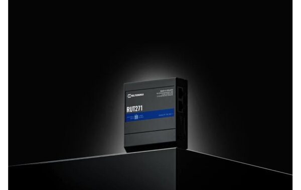 1808455_5 - Mediatech Teltonika RUT271 LTE/5G-NR Industrierouter Cat.4 LTE,5G RedCap, 2x LAN, 2.4Ghz WLAN