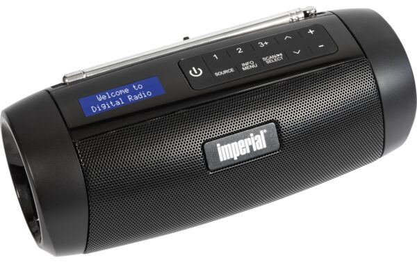 Imperial DABMAN GO DAB+ Bluetooth-Speaker, schwarz
