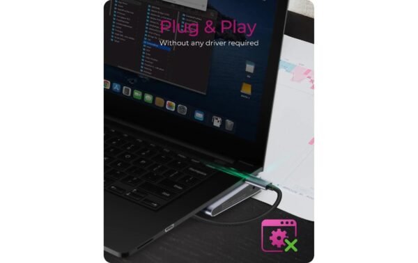 ICY BOX IB-DK2106a-CPD Dockingstation USB Type-C mit 3fach Videoausgabe