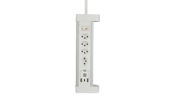 ALU DESKTOP 4xT13 / 1x USB-C / 2x USB-A /ws 4xT13 1xUSB-C 2xUSB-A 3.4A PD20W 2mZL ws