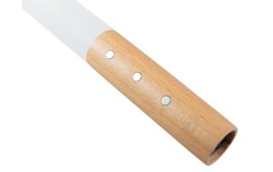 FTM Magnetische Wandleuchte hellbraun 2Stk, Holz