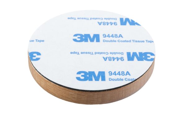 FTM Magnetische Wandleuchte hellbraun 2Stk, Holz