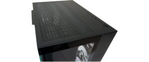 Lc-Power Midi Tower LC-809B-ON Schwarz, 1x 2,5 + 3x 3,5 intern