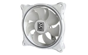 1812212_1 - Mediatech Gehäuselüfter LC-Power LC-CF-120-ARGB-W 120x120x25mm, 12V, max. 13.8 dBA