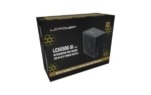 1812218_8 - Mediatech Netzteil LC Power, SI Pro Serie 750W 80+Gold, vollmodular
