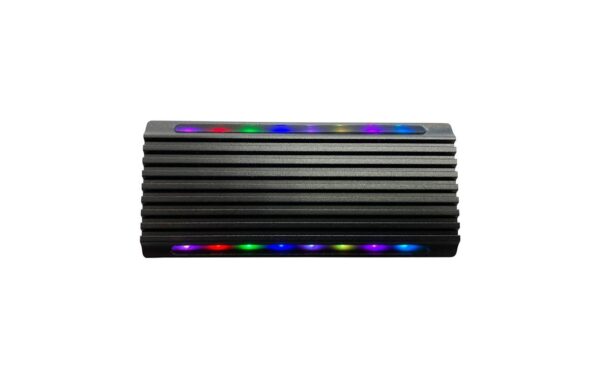 LC-Power ext. M.2 Gehäuse LC-M2-C-NVME-4 Schwarz, USB Type-C, für M.2 SSD, NVME