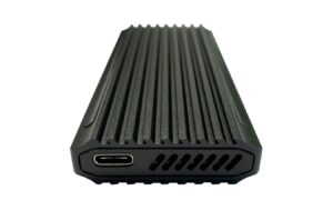 LC-Power ext. M.2 Gehäuse LC-M2-C-NVME-4 Schwarz, USB Type-C, für M.2 SSD, NVME