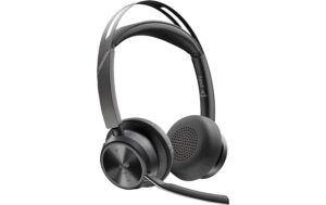 Poly Voyager Focus 2,MS,USB-C-C,Base Headset with Base USB-C + USB-C/A Adapter