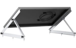 EcoFlow 28 Kipphalterung für 100W für Starres Solarpanel Silber