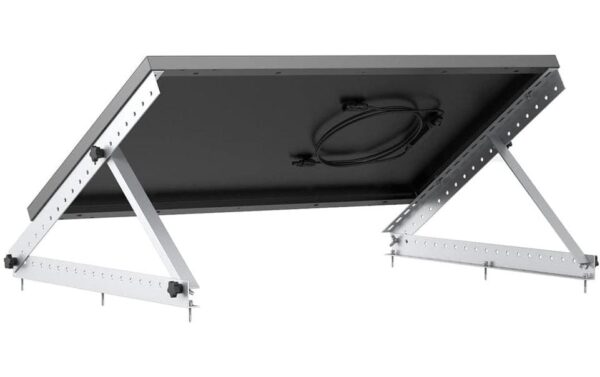 EcoFlow 28 Kipphalterung für 100W für Starres Solarpanel Silber