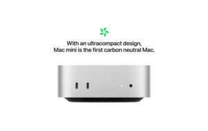 Mac Mini (M4 Pro), Silber, Z1JV 14C CPU, 20C GPU, 64GB, 1TB, 1 GbE