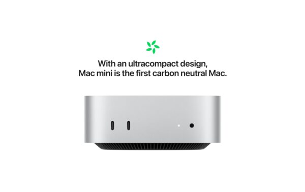 Mac Mini (M4 Pro), Silber, Z1JV 14C CPU, 20C GPU, 64GB, 1TB, 1 GbE